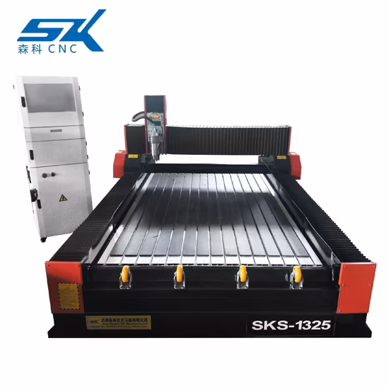 Hersteller Hochleistungs-Doppelkopf-Wassertisch Staubwasserdicht 1325 1530 Grabstein 3D Marmor Granit Epitaph Steingravur Schnitzen Fräsen CNC-Maschinen